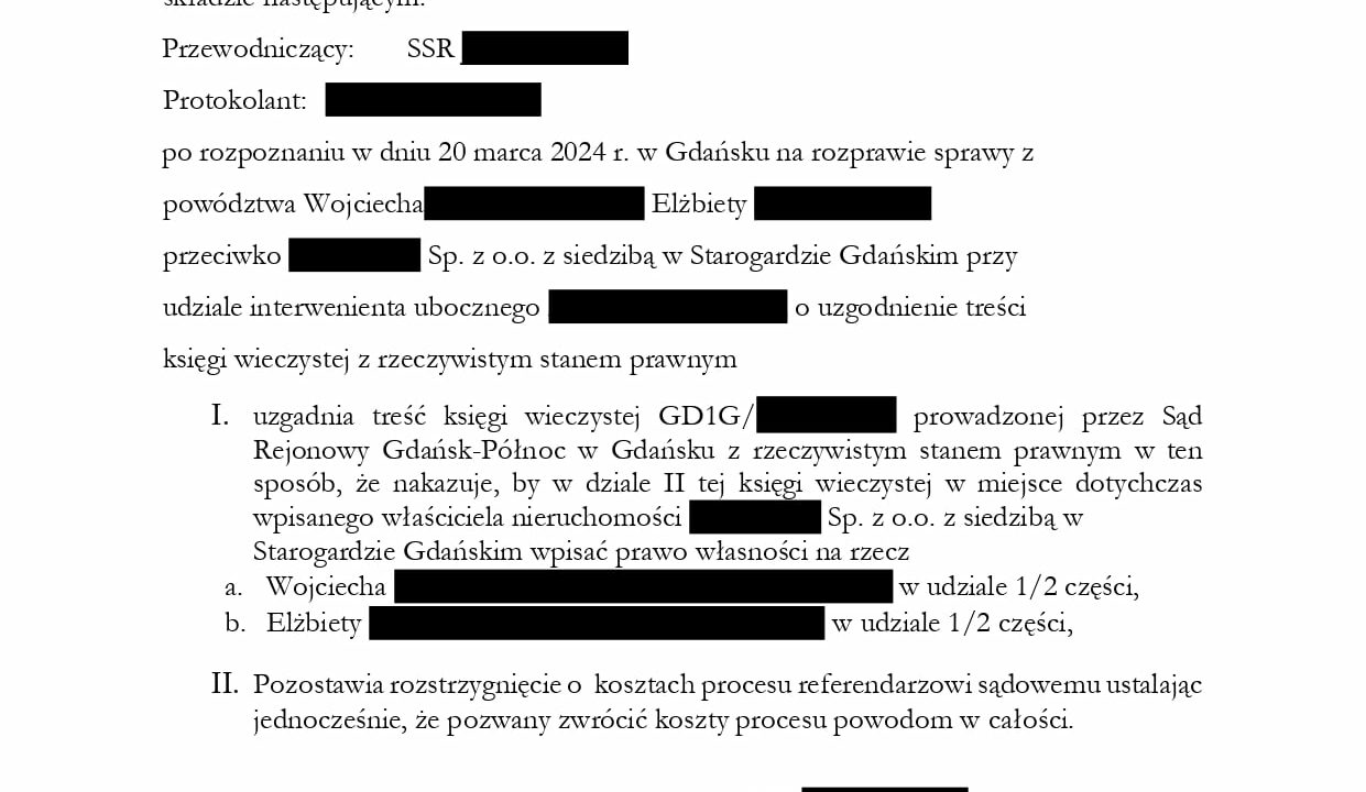 Pozorność umowy sprzedaży i odzyskana nieruchomość – kolejna wygrana sprawa Kancelarii